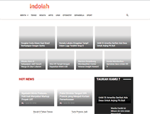 Tablet Screenshot of indolah.com